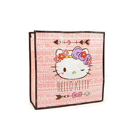 Eco Bag Hello Kitty Rosa