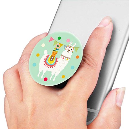 Pop Socket para Celular Lhama - Mimeria | Mimos e Presentes Fofos