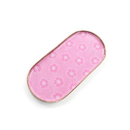 Travessa Pequena Dotted Flower Rosa Floral Pip Studio