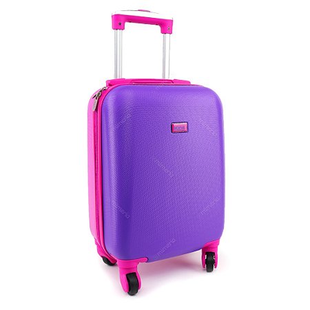 Mala pequena de rodinha rosa Clearance