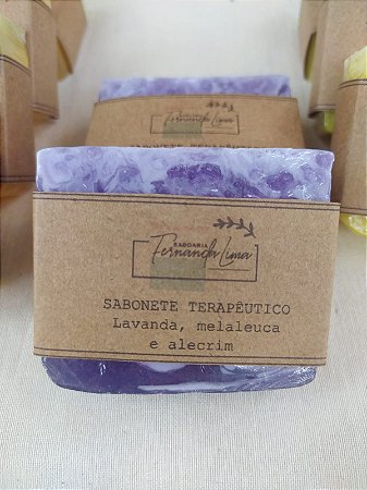SABONETE TERAPEUTICO COLD PROCESS - LAVANDA MELALEUCA E ALECRIM