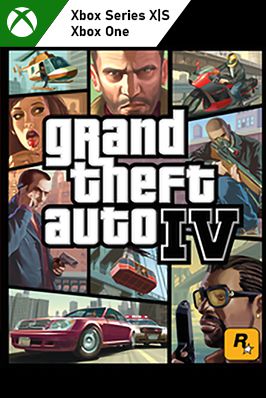 Grand Theft Auto IV - GTA 4 - Mídia Digital - Xbox One - Xbox Series X|S