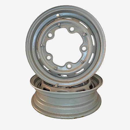 2 Rodas Restauradas Ventiladas 10 Janelas – 5 Furos para Fusca Aro 15 Tala 4