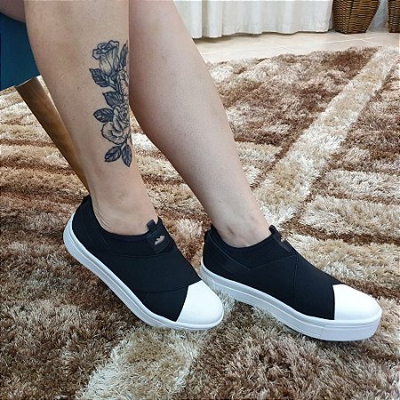 meia para tenis slip on