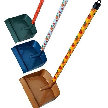 Pá plástica c/ cabo