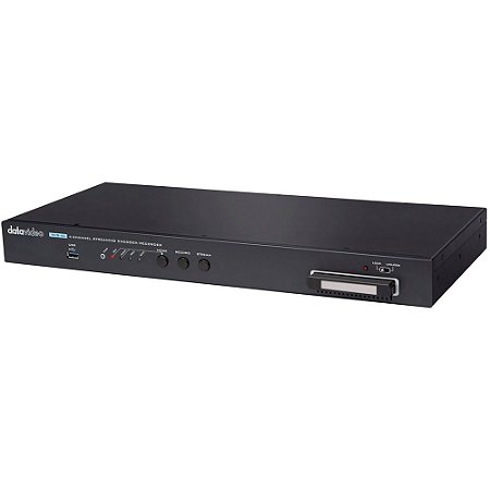 Datavideo NVS-40 4-Channel Streaming Encoder and Recorder (1 RU)