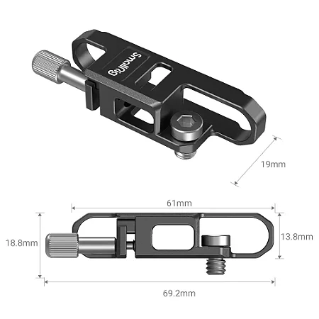 SmallRig Portable T5 SSD Cable Clamp for Blackmagic Pocket Cinema Camera 6K Pro
