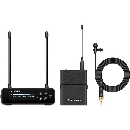 Sennheiser EW-DP ME 2 SET Camera-Mount Digital Wireless Omni Lavalier Mic System