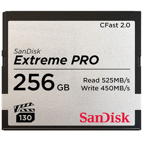 SanDisk 256GB Extreme PRO CFast 2.0