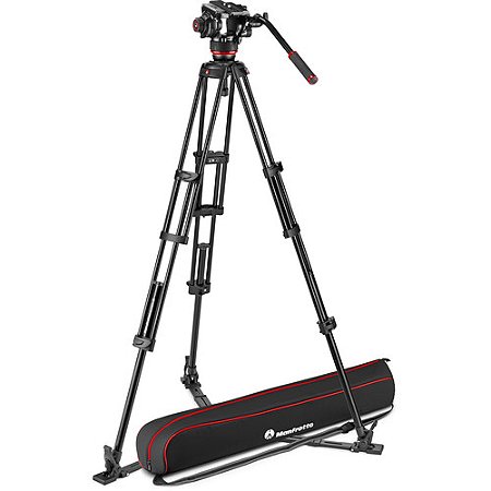 Manfrotto 504X Fluid Video Head with 635 Fast Single Carbon Leg