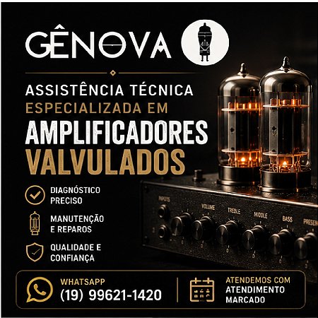 MANUTENÇÃO EM AMPLIFICADORES VALVULADOS