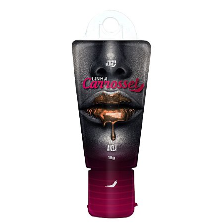 CARROSSEL GLITTER CREME DE AVELÃ (GEL COMESTIVEL) 18G