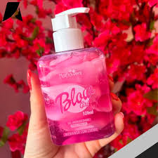 BLOW GIRL- GEL AROMATIZANTE PARA VIRILHA MORANGO COM CREME 320ML - HOT FLOWERS