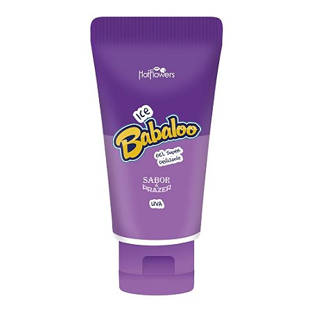 ICE BABALOO UVA DESLIZANTE - GEL LUBRIFICANTE À BASE D' ÁGUA 60G - HOT FLOWERS