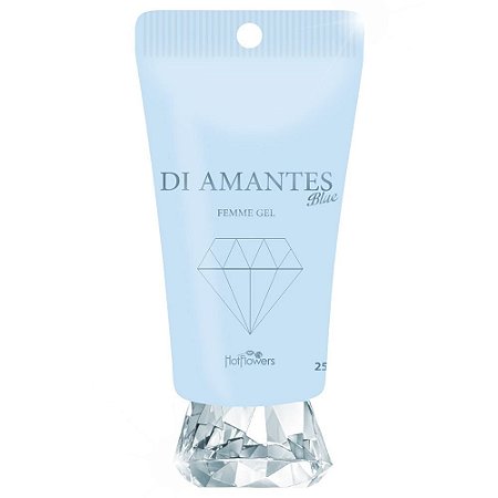 DI AMANTES BLUE - GEL SUPER EXCITANTE FEMININO 25G - HOT FLOWERS