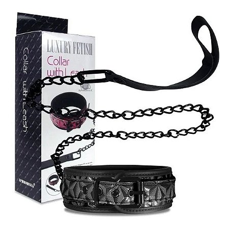 COLEIRA LUXURY FETISH - COM GUIA