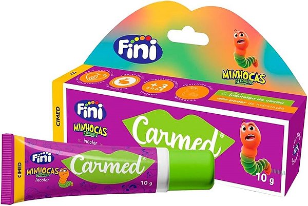 Carmed Hidratante Labial Fini Minhoca 10g - Cimed