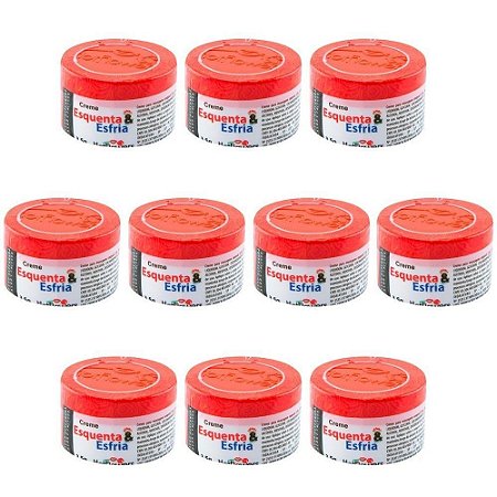 Creme Excitante - Esquenta e Esfria 35g  - Kt c/10 Und