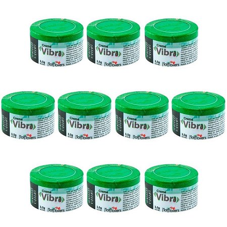 Creme Excitante Vibra 35g - Kt c/10 Und
