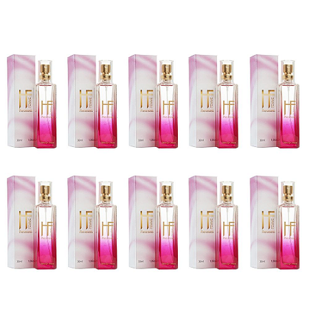 Perfume Deo Colonia- HF Femme 30ml - Kt com 10 und. Hot Flowers