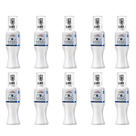 DESODORANTE ÍNTIMO ALGODÃO 35ML -  KIT COM 10UND - HOT FLOWERS