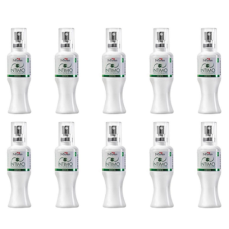 DESODORANTE ÍNTIMO MENTA 35ML - KIT COM 10 UND - HOT FLOWERS