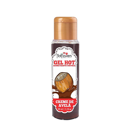 Gel Aromatizante (Creme de Avelã 35ml) Hot Flowers
