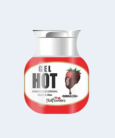 Gel Aromatizante (Sensação 35ml) Hot Flowers