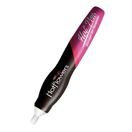Hot Pen (Morango com Champanhe 35g) Hot Flowers