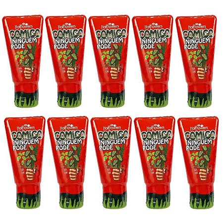 Comigo Ninguém Pode (Excitante Unissex Brasileirinho) 150g- kt c/ 10 und- Hot Flowers
