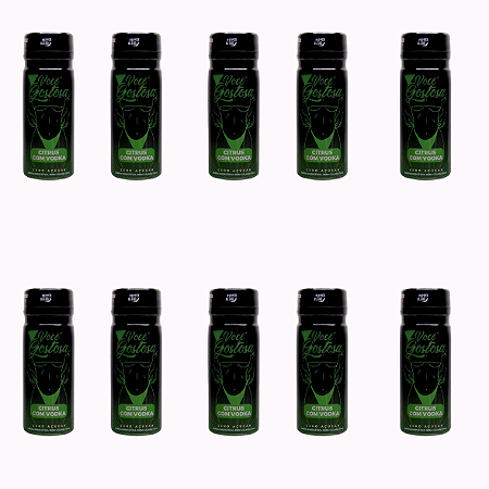 VOCÊ GOSTOSA CITRUS C/ VODKA (BEBIDA ENERGÉTICA) 50ml cada- Kt c/10 und.