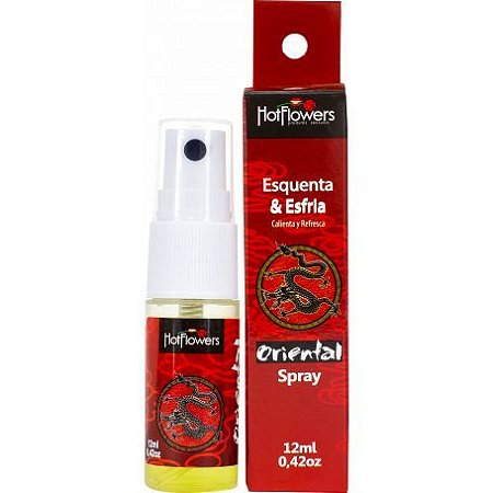 Oriental Spray 12ml (Excitante Unisex)- Hot Flowers