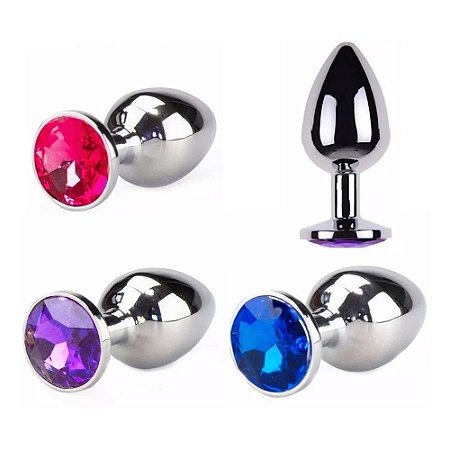 Plug Anal Luxo M- Cores Sortidas