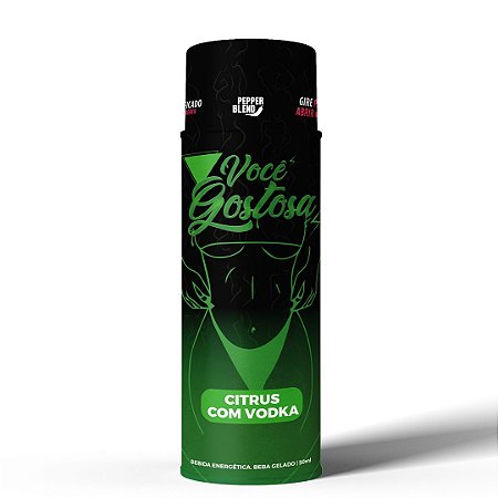 VOCÊ GOSTOSA CITRUS C/ VODKA (BEBIDA ENERGÉTICA) 50ml