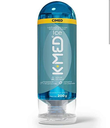 K-MED Ice - Gel Íntimo com Sensação de Frescor 200g - Cimed