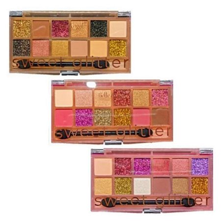 PALETA DE SOMBRA SWEET GLITTER 12 CORES (BELLE ANGEL)