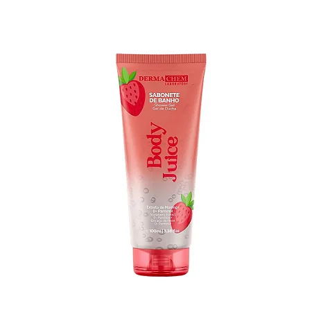SABONETE DE BANHO BODY JUICE MORANGO 100ML - DERMACHEM