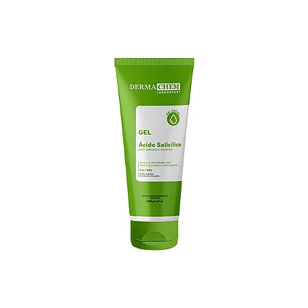 GEL FACIAL ANTIOLEOSIDADE ÁCIDO SALICÍLICO 100G - DERMACHEM