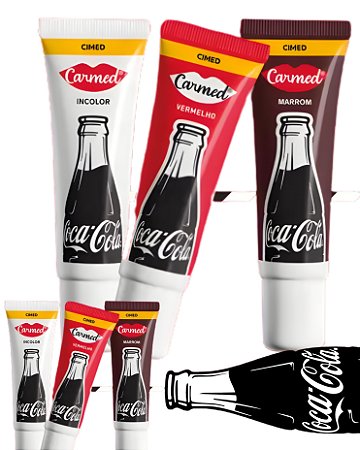 Protetor Labial Carmed Coca Cola 10g - Escolha o Seu!