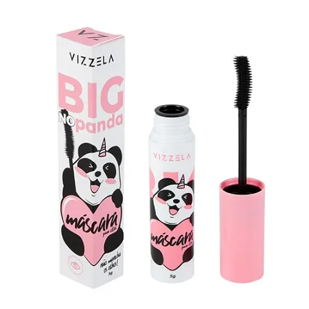 MÁSCARA P/CÍLIOS BIG NO PANDA PRETA - VIZZELA