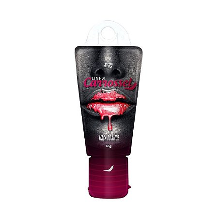 CARROSSEL GLITTER MAÇA DO AMOR (GEL COMESTIVEL) 18G