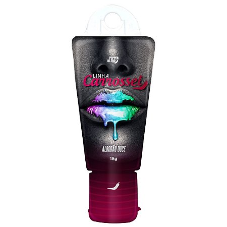 CARROSSEL GLITTER ALGODÃO DOCE (GEL COMESTIVEL) 18G