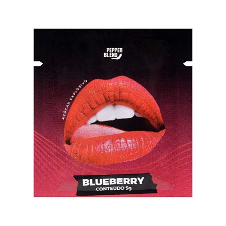 EXPLOSÃO ORAL BLUEBERRY (BALA EM PÓ) 5G