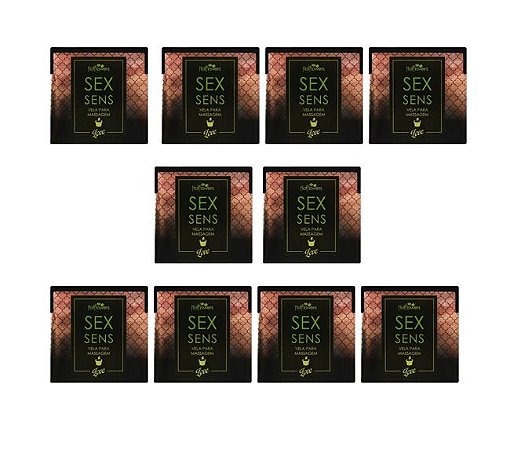 Sex Sens Vela Love (Vela Beijável Para Massagem 20g) - Kt c 10 und. Hot Flowers