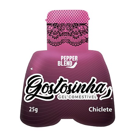 GOSTOSINHA CHICLETE (GEL COMESTIVEL) 25gr - PEPPER BLEND