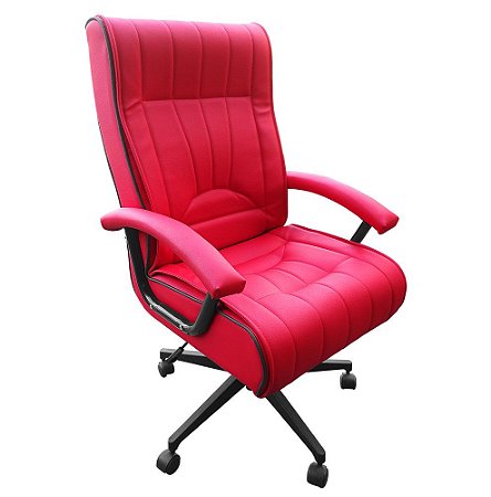 cadeira presidente de mola poltrona reclinavel com regulagem de altura -  Stilos Móveis