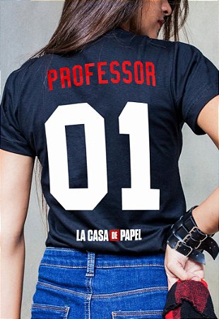 Camiseta Professor La Casa de Papel