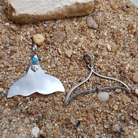 Pingente de Prata Rabo de Sereia