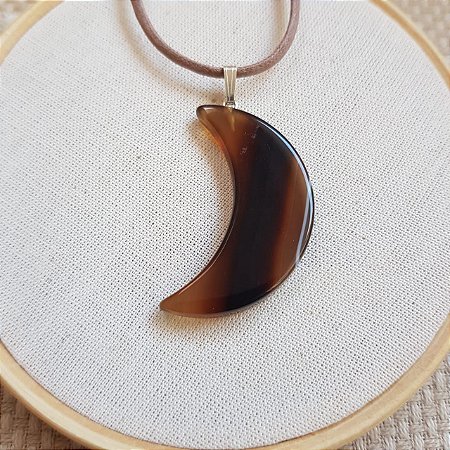 Pingente de Pedra Natural Ágata