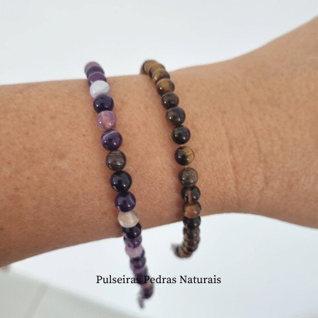 Pulseiras Pedras Naturais